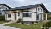 CASE INDIVIDUALE PE UN SINGUR NIVEL - Casă individuală nou 