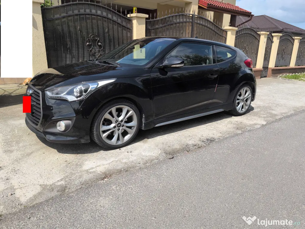 Veloster Turbo Premium – 2016 – 65.500 km – 186 CP – DCT Automată – Panoramic