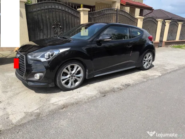 Veloster Turbo Premium – 2016 – 65.500 km – 186 CP – DCT Automată – Panoramic