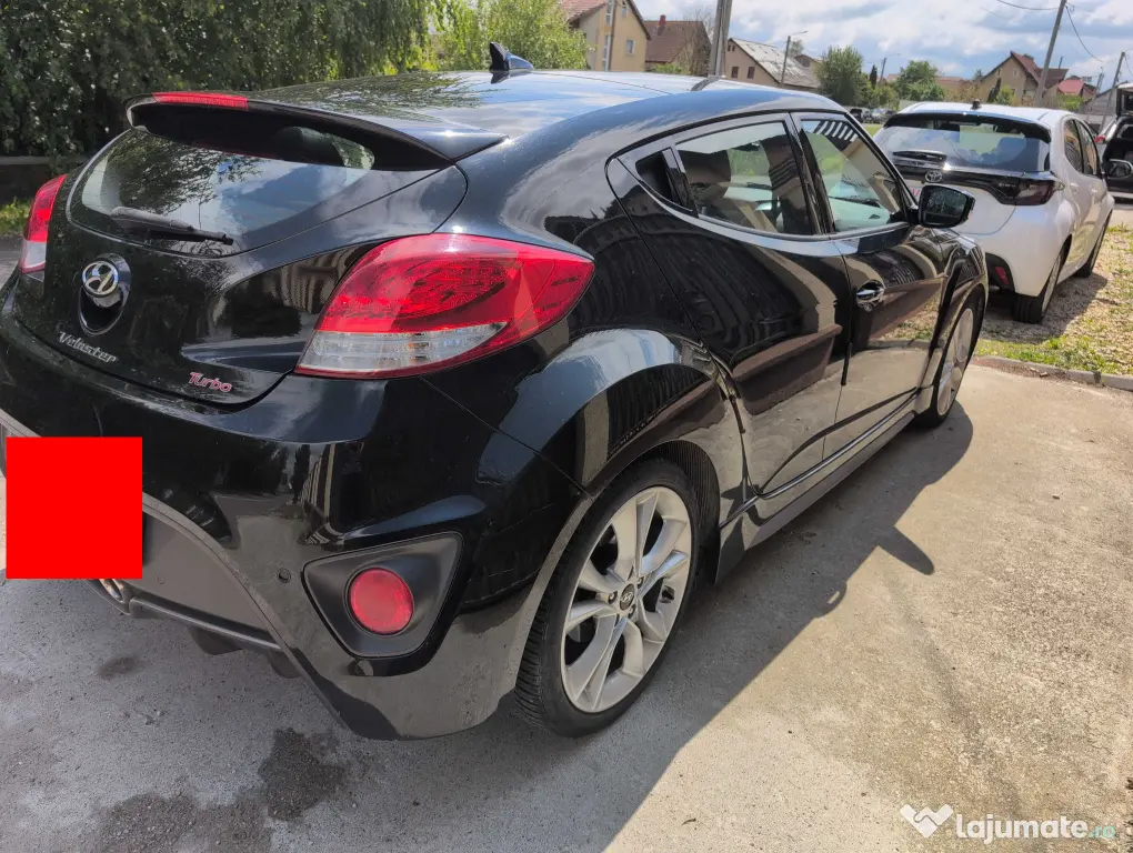 Veloster Turbo Premium – 2016 – 65.500 km – 186 CP – DCT Automată – Panoramic