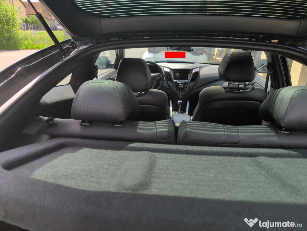 Veloster Turbo Premium – 2016 – 65.500 km – 186 CP – DCT Automată – Panoramic