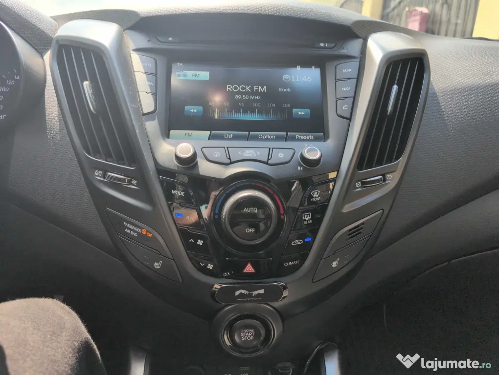 Veloster Turbo Premium – 2016 – 65.500 km – 186 CP – DCT Automată – Panoramic