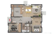 Casă Individuală Sânpetru | Teren 400 mp | Încălzire Pardoseală 