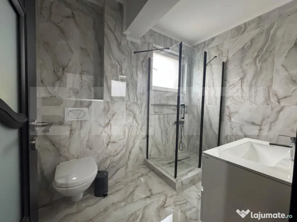 Apartament 3 camere, 63 mp, parcare, 2 balcoane, zona Stejar - Floresti (Cluj)