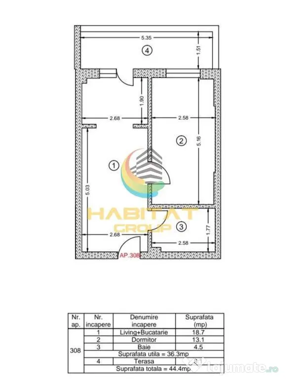 Apartament 2 camere+ parcare- gata de mutare - Popesti Leordeni (Bucuresti-Ilfov)