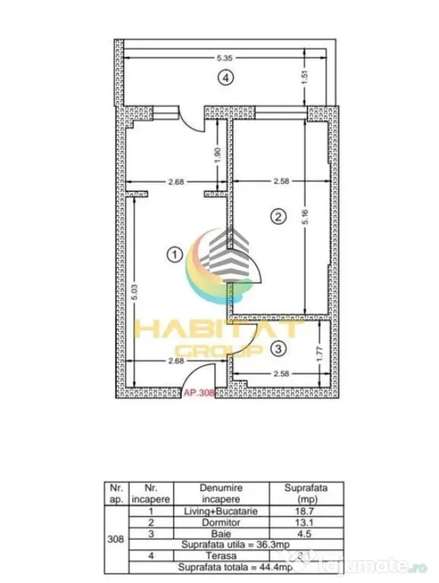 Apartament 2 camere+ parcare- gata de mutare - Popesti Leordeni (Bucuresti-Ilfov)
