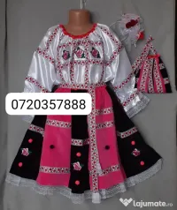 Costum popular pentru copii marimea 8 (8-9-10-11 ani) 185 lei 