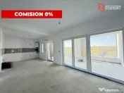 COMISION 0% Apartament cu 3 camere si terasa de 25 mp, etaj 
