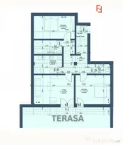 COMISION 0% BLOC NOU Ap. cu 3 camere, bloc cu lift - Zona L 