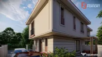 Proiect modern in stil mediteranean cu 4 camere - Giroc