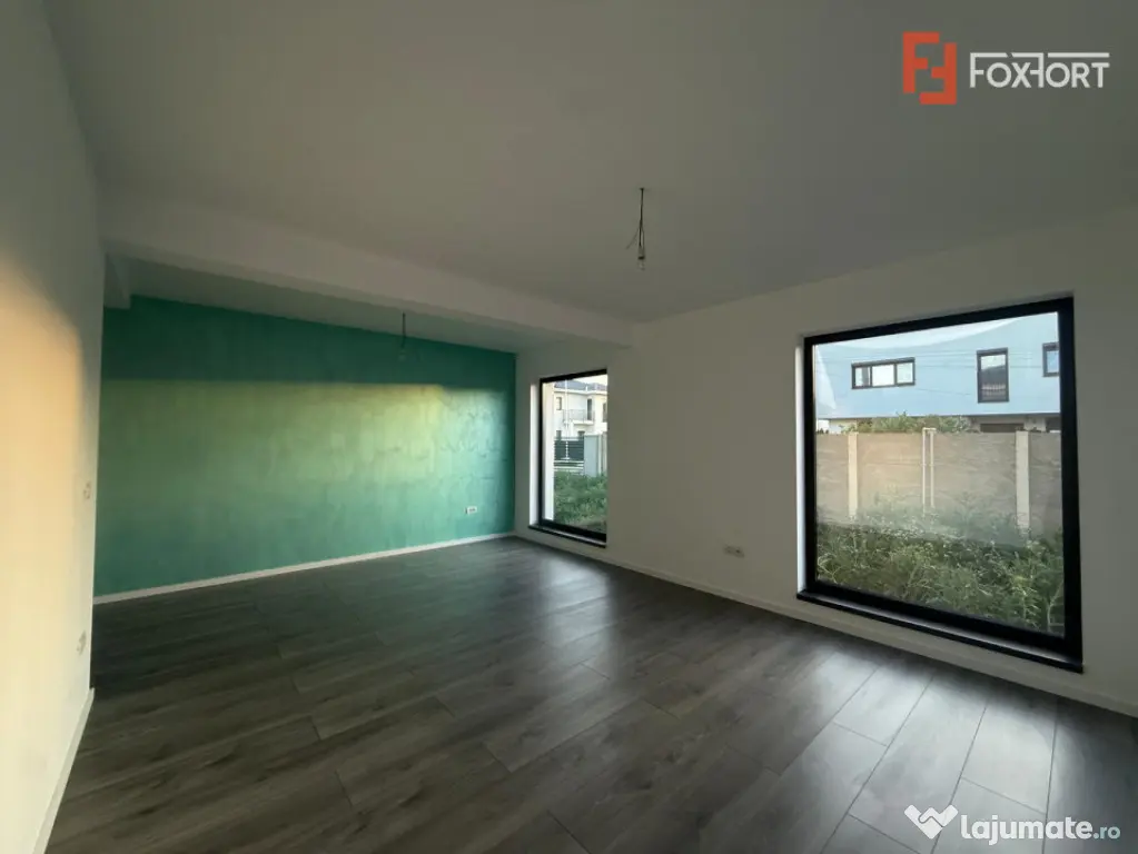 Comision 0%Duplex 5 camere 124 mp utili, despartit prin carp - Chisoda (Timis)