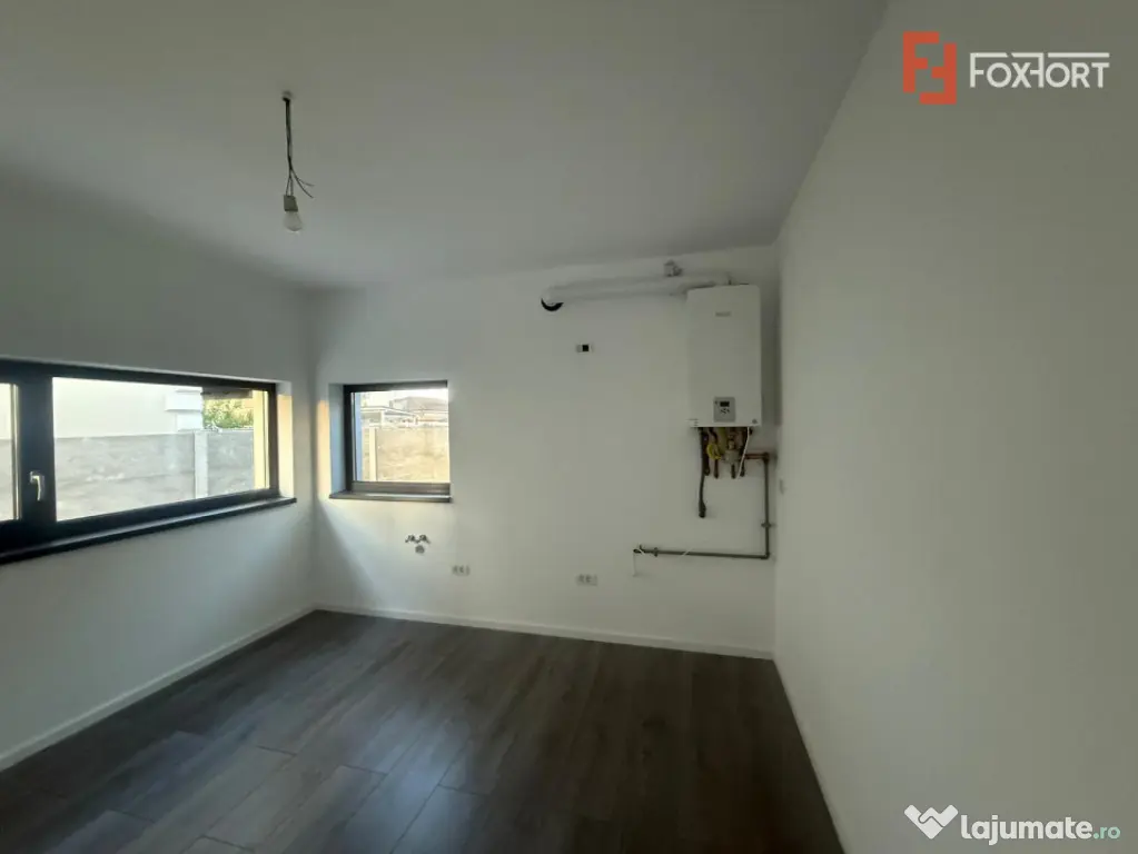 Comision 0%Duplex 5 camere 124 mp utili, despartit prin carp - Chisoda (Timis)