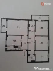Apartament spatios cu 4 camere, 2 locuri de parcare – zona 