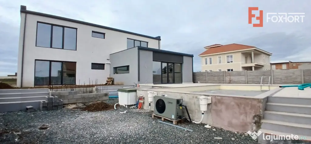 Casa individuala noua cu finisaje si amenajari de lux - Giarmata Vii (Timis)