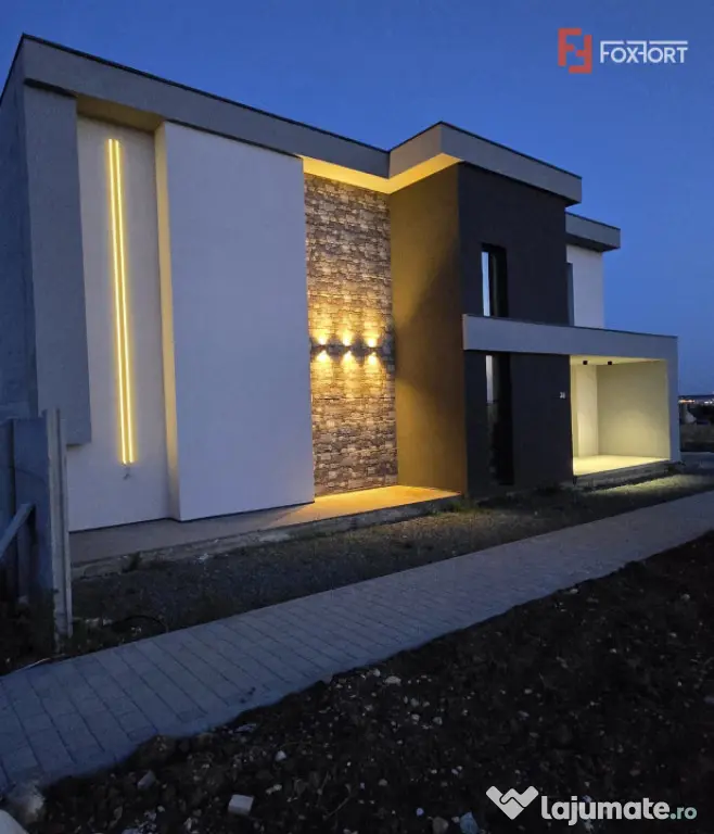 Casa individuala noua cu finisaje si amenajari de lux - Giarmata Vii (Timis)