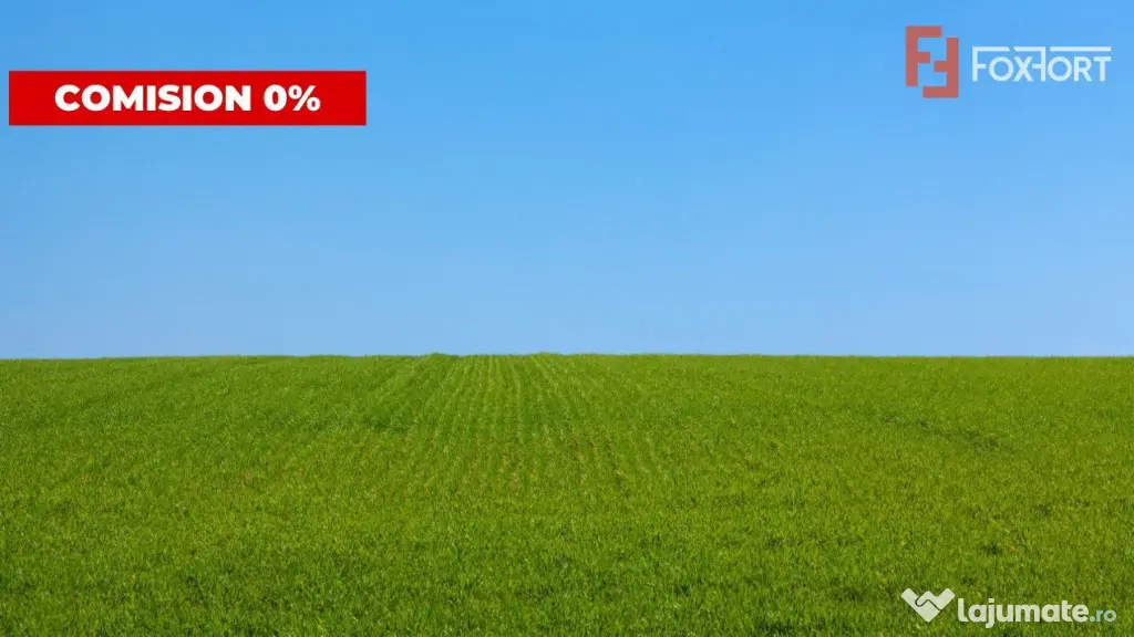 COMISION 0% Teren extravilan 23.200 mp, cu 2 fronturi, zona - Sag (Timis)