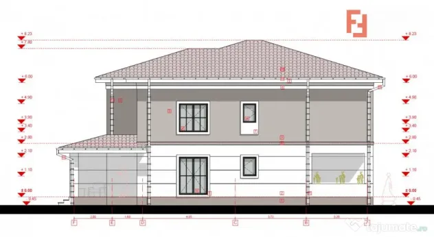 Duplex 4 camere, Sacalaz - Proiect nou - Sacalaz (Timis)