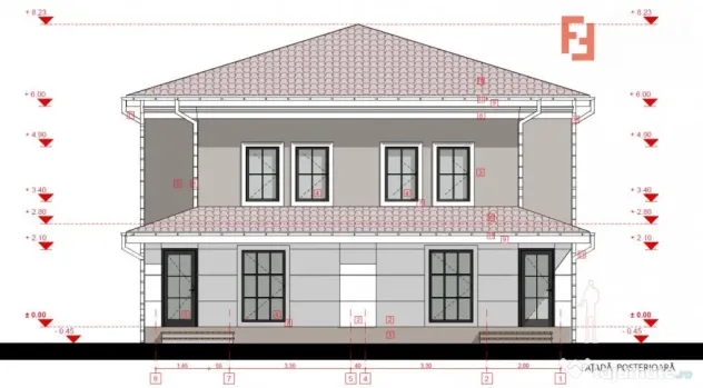 Duplex 4 camere, Sacalaz - Proiect nou - Sacalaz (Timis)