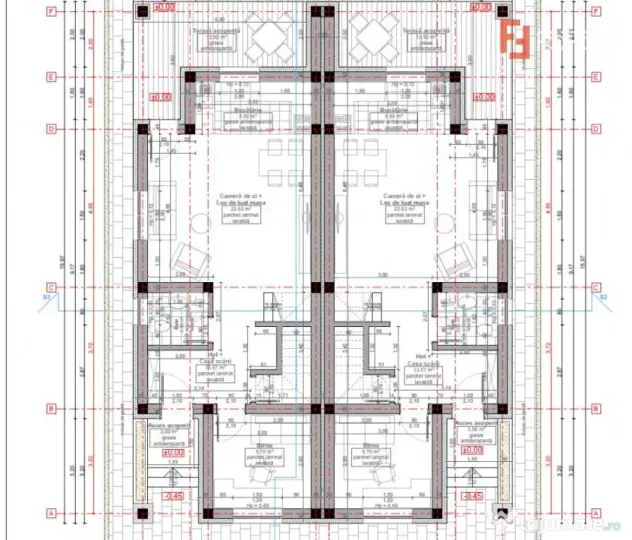 Duplex 4 camere, Sacalaz - Proiect nou - Sacalaz (Timis)