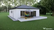 Casa parter+ pod/ 4 camere / 385 mp teren / Berceni- Vidra 