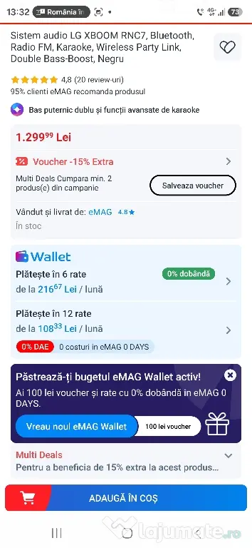 Boxa LG