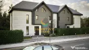Casa 5 camere, 4 bai, 150 mp-strada asfaltata- Popesti Leordeni 