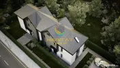 Casa 5 camere, 4 bai, 150 mp-strada asfaltata- Popesti Leordeni 
