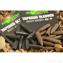 Manson Protectie Agrafa/Vartej Korda Tapered Silicon Sleeves, Brown, 10buc/plic