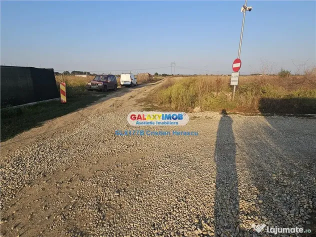 Sabareni Teren 850 mp dubla deschidere Str Viilor - Sabareni (Giurgiu)