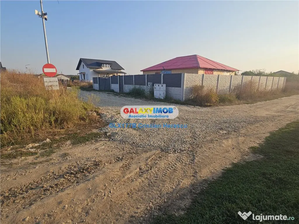 Sabareni Teren 850 mp dubla deschidere Str Viilor - Sabareni (Giurgiu)