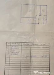 Garsonieră Nerva Traian decomandată, an 1992, metrou, 37 m 