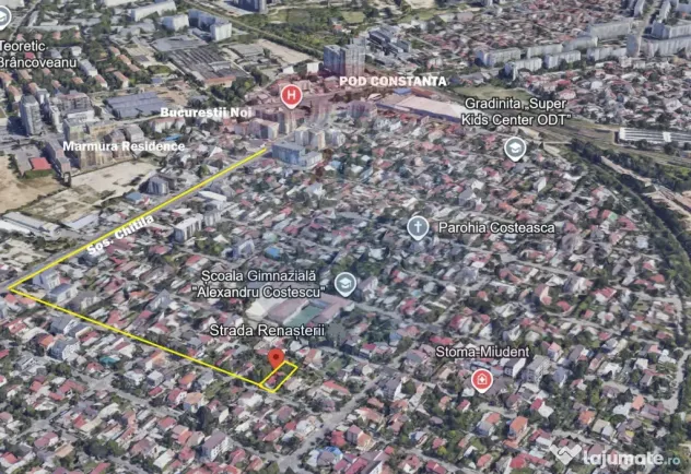 Casă individuală cu teren de 484mp în Sectorul 1, Bucureștii Noi Chitila