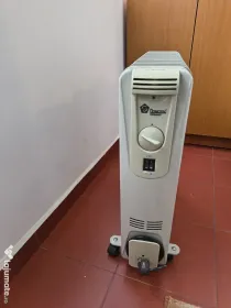 Radiator electric cu ulei, 13 elementi, pe roți, Domotec