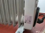 Radiator electric cu ulei, 13 elementi, pe roți, Domotec