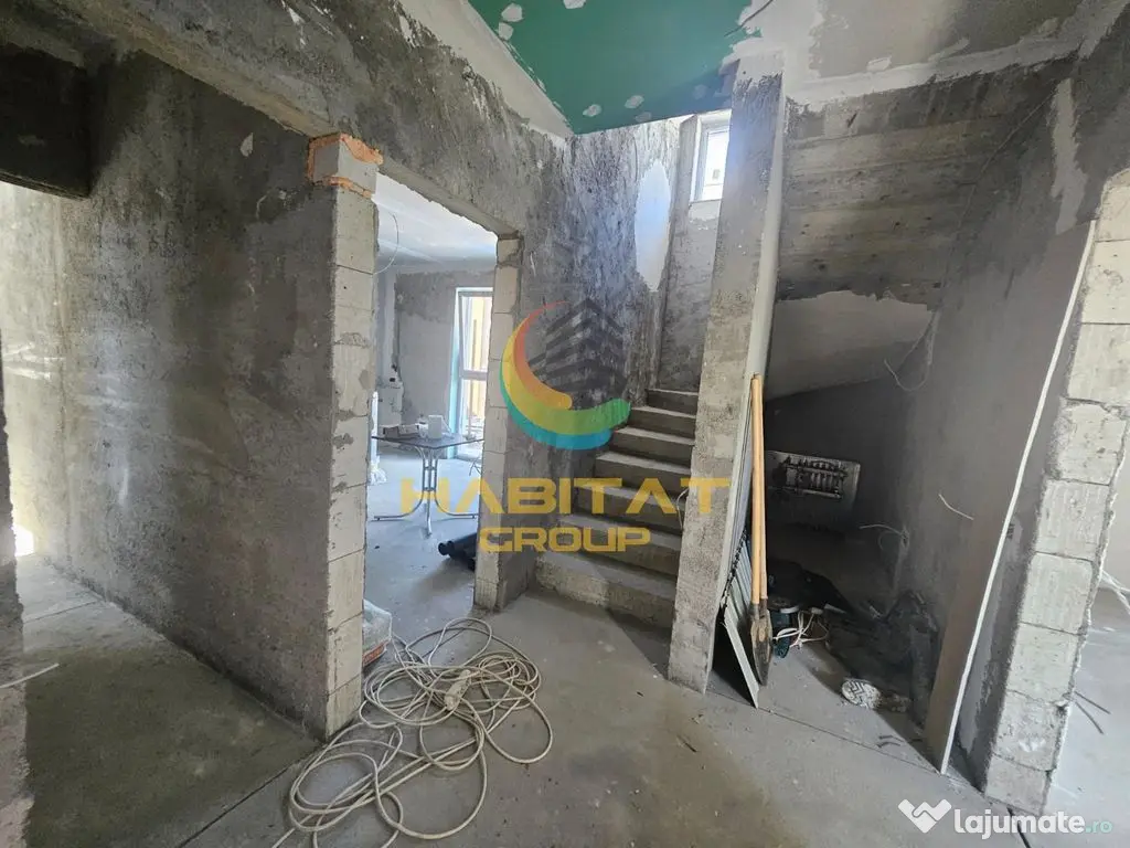 Casa individuala in calcan P+1+ pod, zona centrala Popesti Leordeni - Popesti Leordeni (Bucuresti-Ilfov)