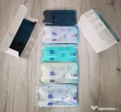 Măști medicale, 3 straturi, 5 culori/tematică Crăciun, set 50 buc/cutie 