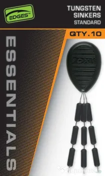Opritoare tungsten Fox Edges Sinkers, 9buc/plic