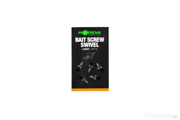 Vartej Cu Surub Korda Micro Ring Bait Large, 5buc/plic