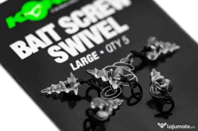 Vartej Cu Surub Korda Micro Ring Bait Large, 5buc/plic