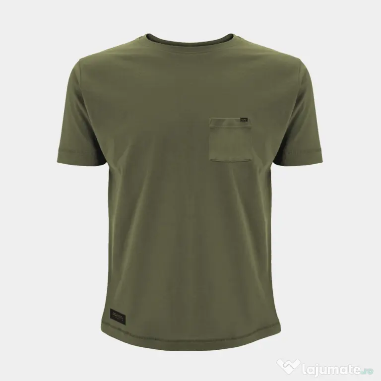 Tricou Kumu Heavyweight Pocket, Kaki, marimea XXL