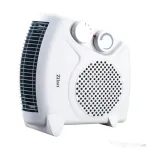 Aeroterma de podea alba, putere 200W, indicator luminos, termostat reglabil / ZLN 5534