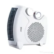 Aeroterma de podea alba, putere 200W, indicator luminos, termostat reglabil / ZLN 5534 