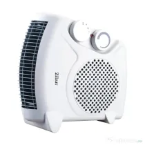 Aeroterma de podea alba, putere 200W, indicator luminos, termostat reglabil / ZLN 5534