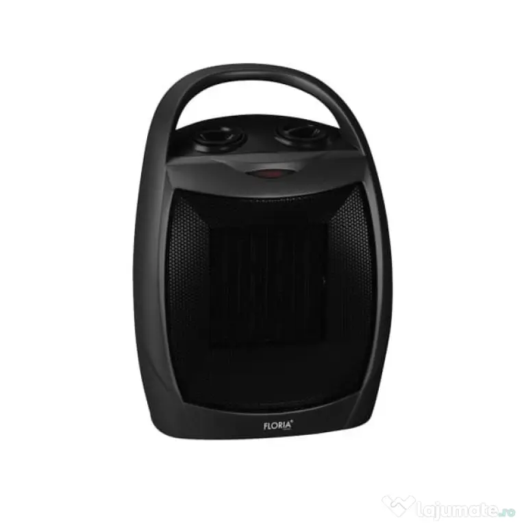 Aeroterma Ceramica, Putere 1500W, 2 trepte de reglare temperatura+aer rece, Termostat reglabil, Sistem siguranta impotriva rasturnarii / ZLN 6188