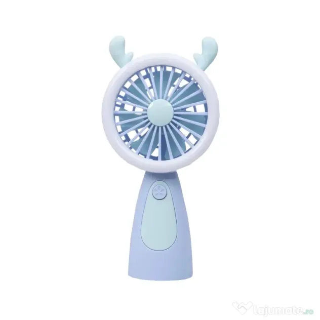 Ventilator de mana, alimentare USB, 3.7w, 3 viteze, mov / ZTS 8242