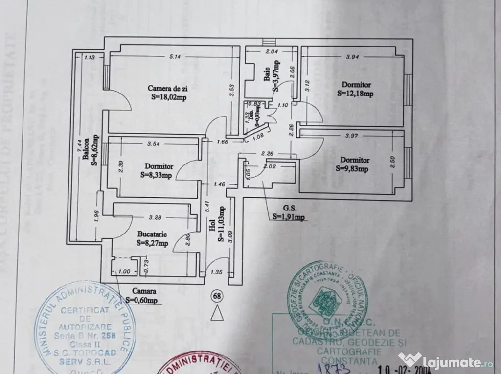 Apartament 4 camere decomandat | Trocadero | 3 dormitoare | - Constanta (Constanta)