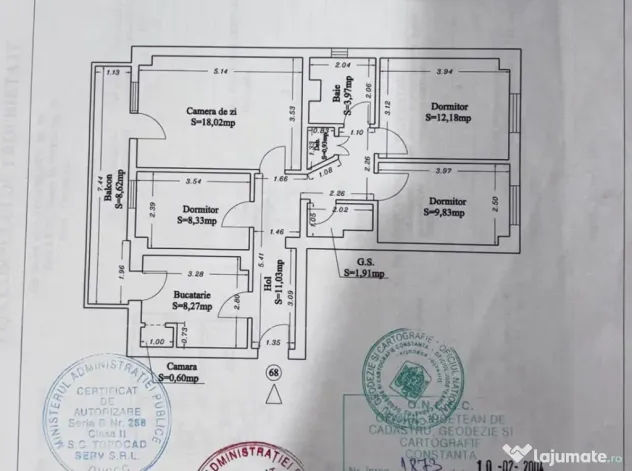Apartament 4 camere decomandat | Trocadero | 3 dormitoare | - Constanta (Constanta)