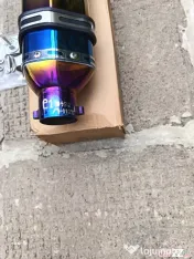 Toba SPORT MOTO / ATV AKRAPOVIC BLUE FLAME 