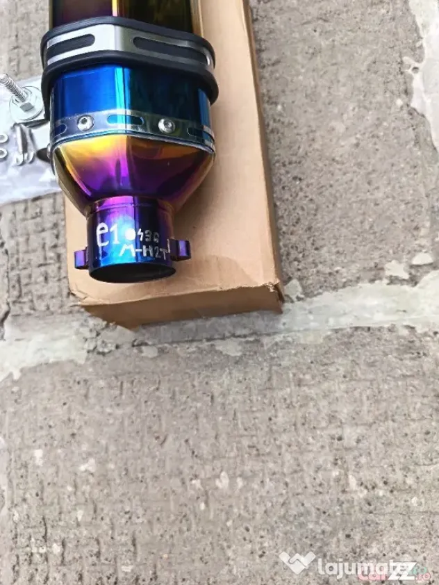 Toba SPORT MOTO / ATV AKRAPOVIC BLUE FLAME - Targu Ocna (Bacau)