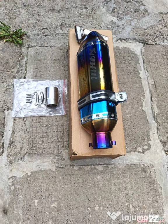 Toba SPORT MOTO / ATV AKRAPOVIC BLUE FLAME - Targu Ocna (Bacau)
